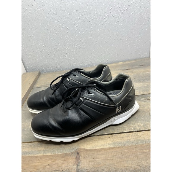 Mens FootJoy Pro|SL‎ Previous Season Style Golf Shoes 53077 Black 10.5 w main image 2